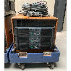 Turbosound LMS-780 and BSS EPC-780 Mono Amplifier Racks (2pc)