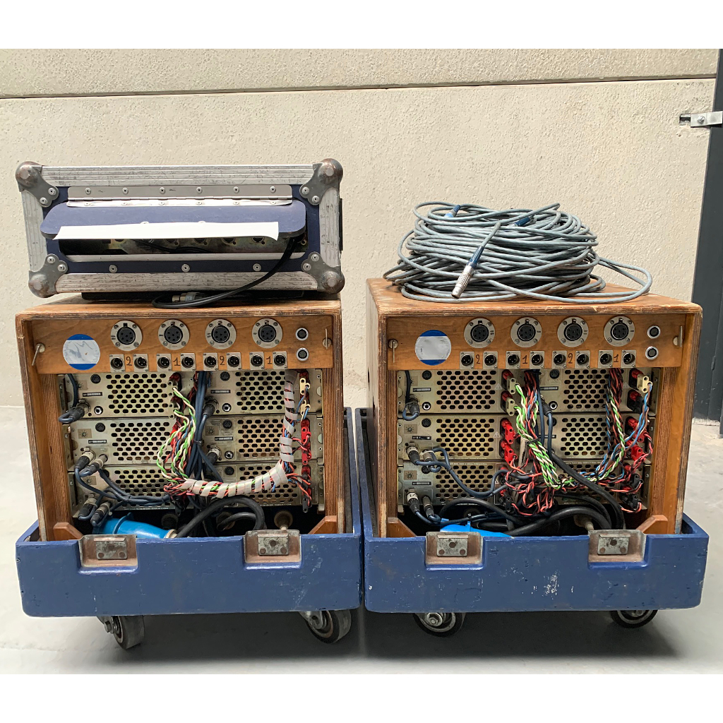 Turbosound LMS-780 and BSS EPC-780 Mono Amplifier Racks (2pc)