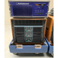 Turbosound LMS-780 and BSS EPC-780 Mono Amplifier Racks (2pc)