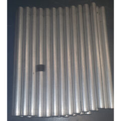 Aluminium Circular Legs with Rubber Feet 800mm