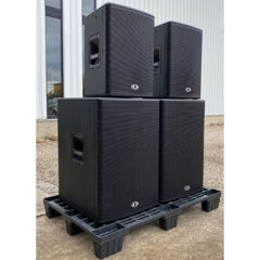 Dynacord C 12.2 Loudspeaker and Sub 1.18 Subwoofer Package