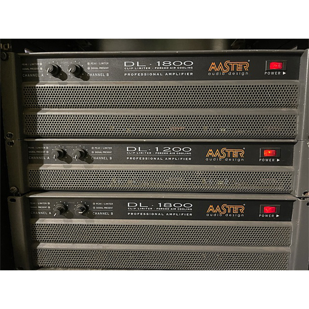 Master Audio DL 1200 Professional Amplifier