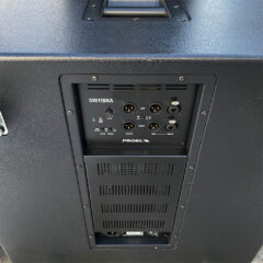 Proel Flash 12 HDA high-performance loudspeaker and SW118HA subwoofer Package