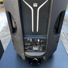 Proel Flash 12 HDA high-performance loudspeaker and SW118HA subwoofer Package