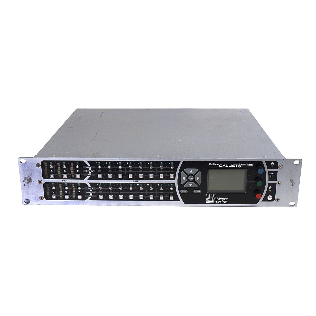 Meyer Sound Callisto 616 AES primary array processor