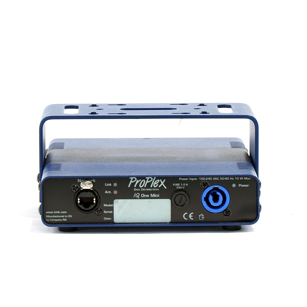 Proplex IQ One Mini PortableMount bidirectional Ethernet-DMX node