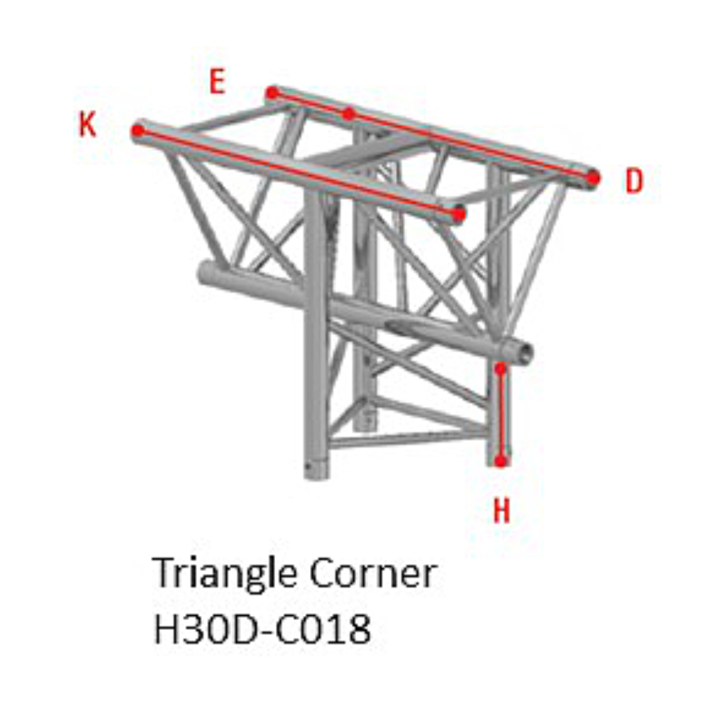 Triangle Corner H30D-C018