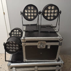Eurolite LED PAR-64 HCL 12x10W Set