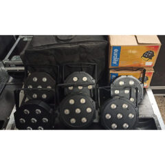 Eurolite LED SLS-7 QCL 7x10W Floor Set