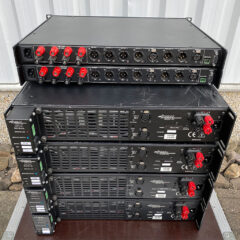 Apogee AE-6NC bi-amped stage monitor Set (4)