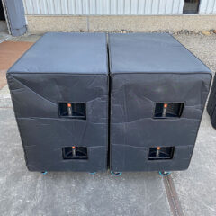 JBL Professional SRX728S high power subwoofer Set (2)