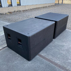 JBL Professional SRX728S high power subwoofer Set (2)