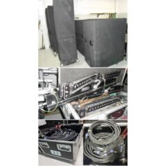 Electrovoice XLC127 DVX 3‑way compact line array element and X-Sub Dual‑18“ subwoofer element System Package