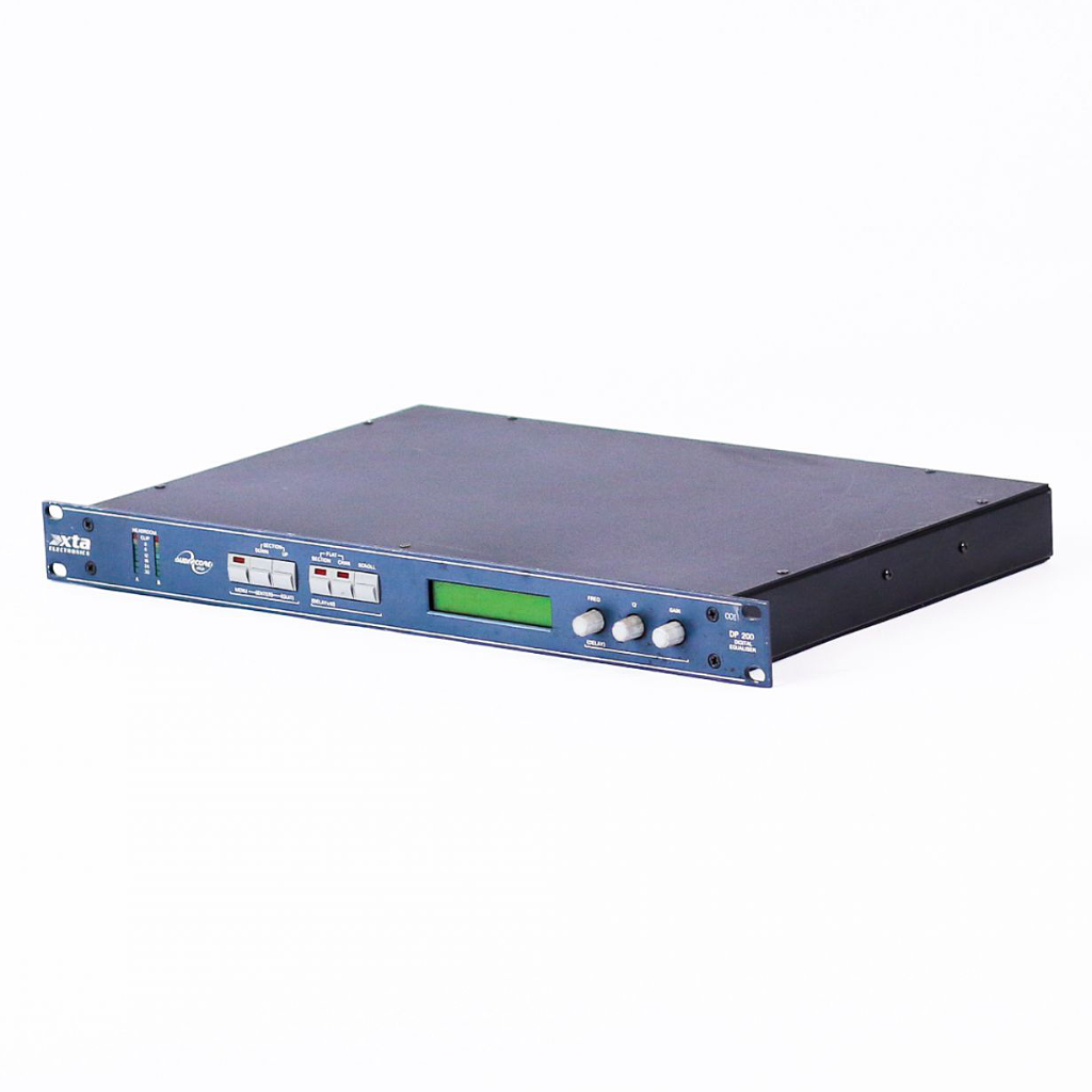 XTA DP200 compact and powerful DSP based audio processing unit