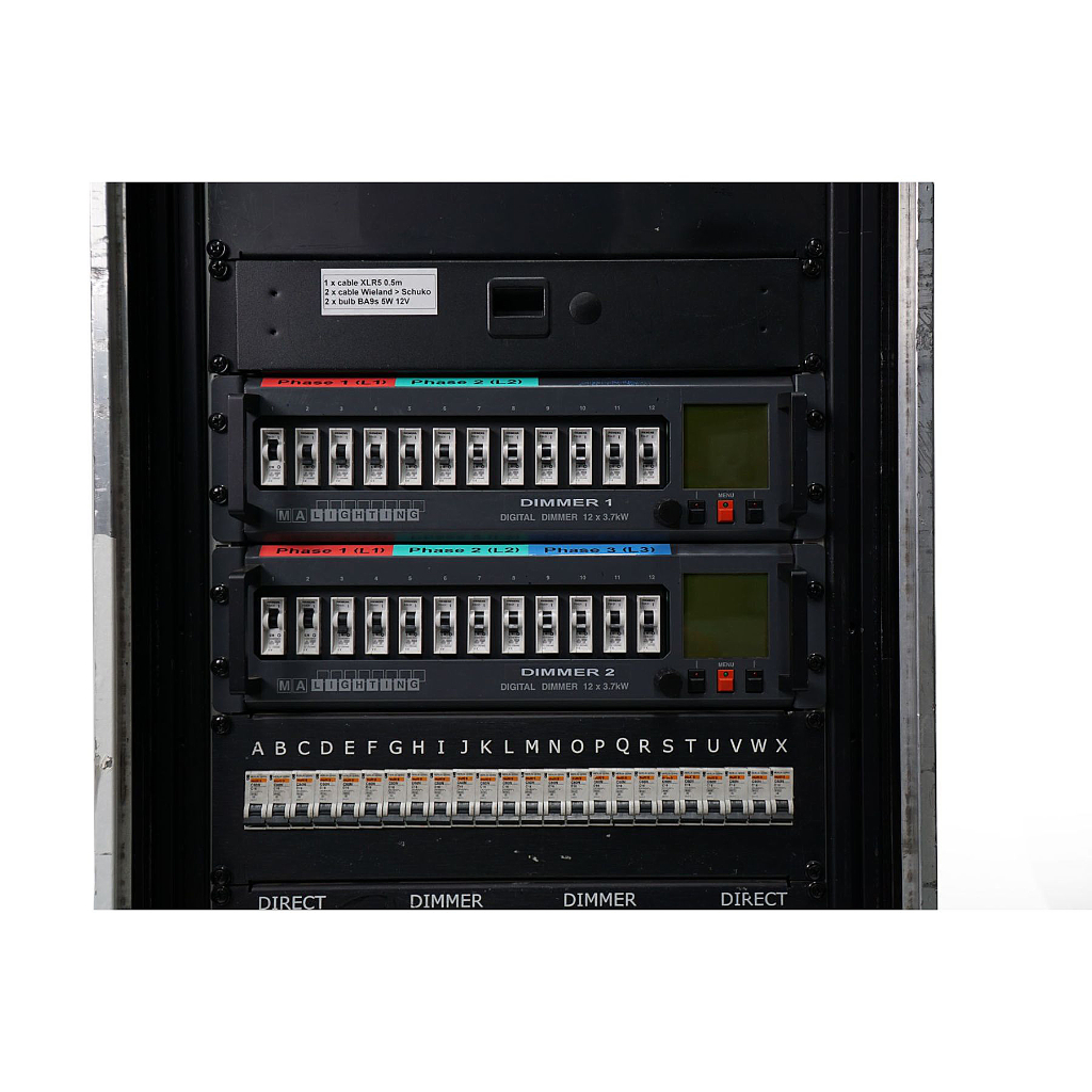 MA Lighting 24x3.7kW Dimmer Rack