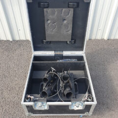 MagicFX SHOT BASE DMX compact base to fire 4 Electric Confetti or Streamer Cannons from a stage or truss