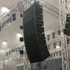 Electorvoice XLc127DVX 120º horizontal, 3‑way compact line array elements