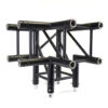Eurotruss FD34 90deg+Down 3-way Black Trussing
