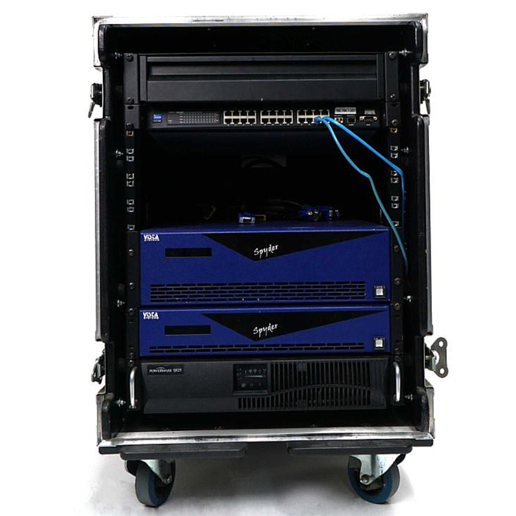 Christie Digital Vista Spyder 362 and 204 Rack