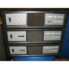 Peavey MM 8840, Crest Audio NDP-ENG, CKS-800-2, CKS-1200-2 Set