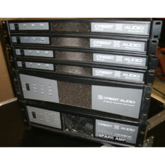 Peavey MM 8840, Crest Audio NDP-ENG, CKS-800-2, CKS-1200-2 Set
