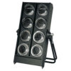 Thomas Par 36 8-Lite Spotbank (8 x 650W) Lighting Fixture