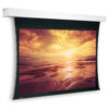 Tensioned Descender Large Electrol 279x400cm Projector Screen