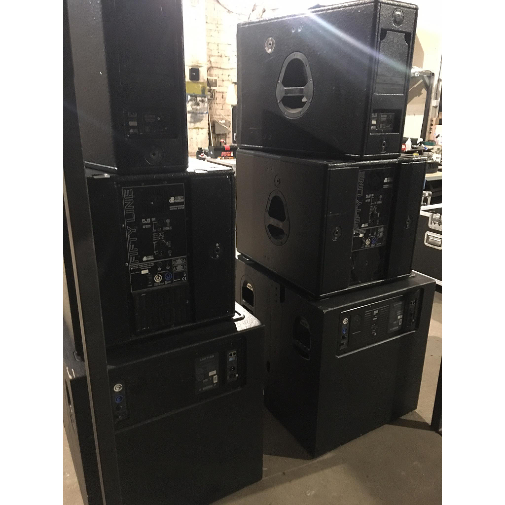 dB Technologies FL10, FL15 and NEXT LA118A Package