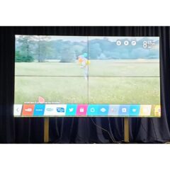 LG 49VL5G-A Video Wall System Including Peerless DS-C560-2X2 AV Portable Video Wall