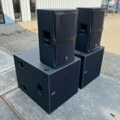 RCF V35 Loudspeaker and TTS28 Subwoofer Package