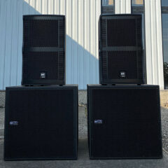 RCF V35 Loudspeaker and TTS28 Subwoofer Package