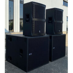 RCF V35 Loudspeaker and TTS28 Subwoofer Package