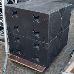 NEXT-proaudio LAs418A Active Double Bass Reflex Subwoofer