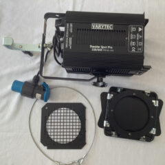 Varytec Theatre Spot Pro 300/500 Fresnel, Black Package (14)