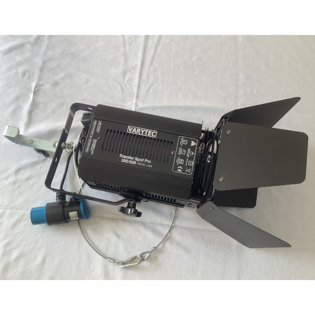 Varytec Theatre Spot Pro 300/500 Fresnel, Black Package (14)