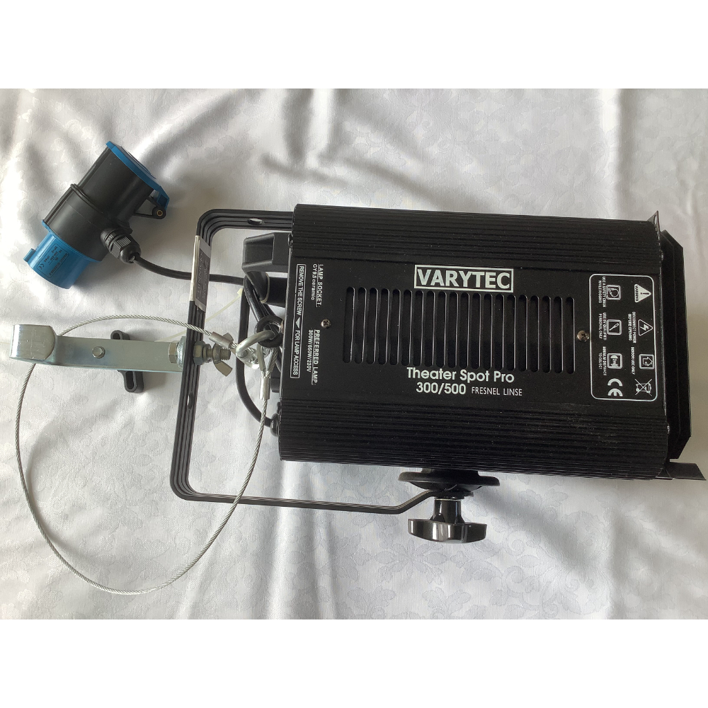 Varytec Theatre Spot Pro 300/500 Fresnel, Black Package (14)