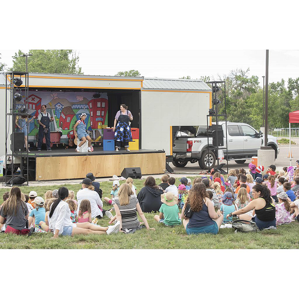 Custom Mobile Stage Trailer 35’