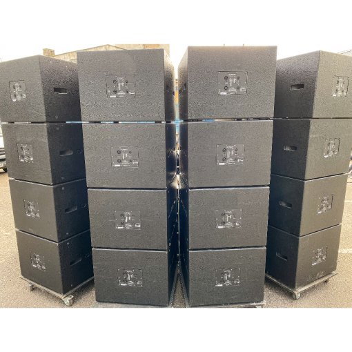 QSC WL2082-i, GP 118 SW, PL380 and PL325