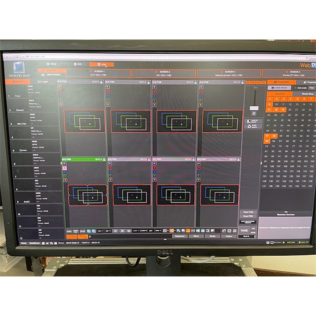 Analog Way Ascender 32 (2K) Switcher