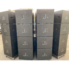 QSC WL2082-i, GP 118 SW, PL380 and PL325