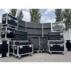 QSC WL2082-i, GP 118 SW, PL380 and PL325