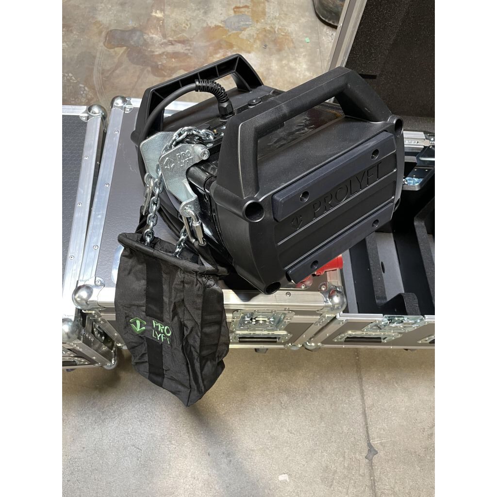 Prolyft AETOS motorhoists, package of 12 in excellent condition