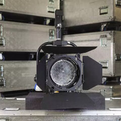 Arri T2 Fresnel 2kw P/O Black Lighting Fixture