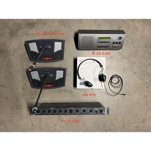 AKG CS 5 Interpreter system
