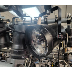 Black 4 Way Pinspot Bar and Black Par 36 Pinspot Lighting Fixture