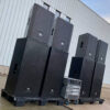 JBL P733, P746 and Crown Amplifier Rack Package