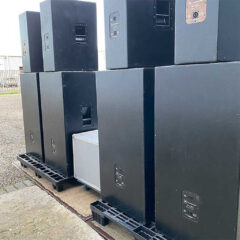 JBL P733, P746 and Crown Amplifier Rack Package