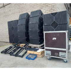 NEXT-proaudio LA122A, LA122WA, Las418A and LMS242 Package