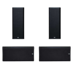 QSC E215 Loudspeaker and E218sw Subwoofer