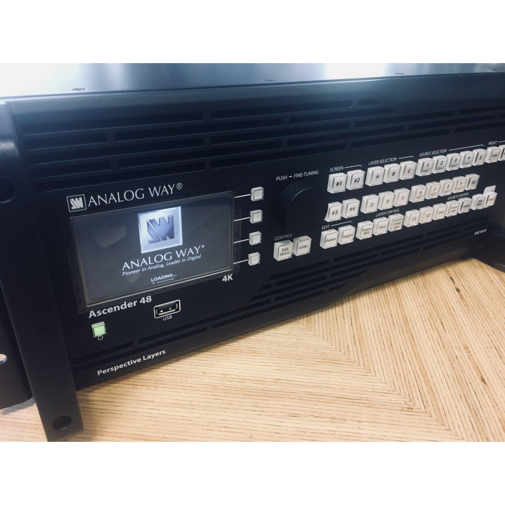 Analog Way Vertige, Ascender 48 4K PL and 32 4K PL Package